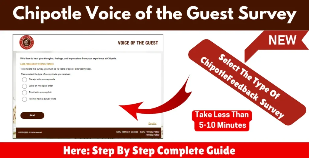  ChipotleFeedback Survey